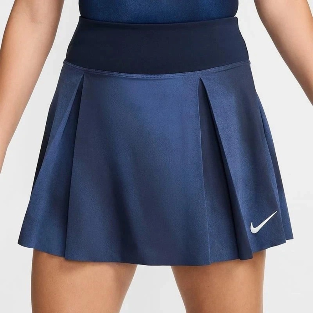 Nike Court Advantage Tennis Skirt Womens Small Mystic Navy FQ2153 461
